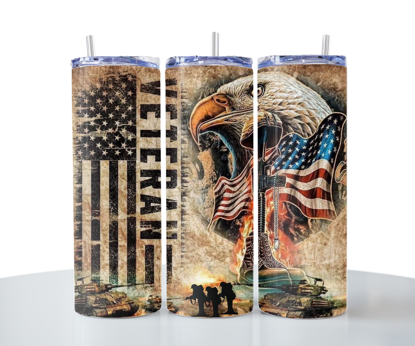 Military Veteran Tumbler