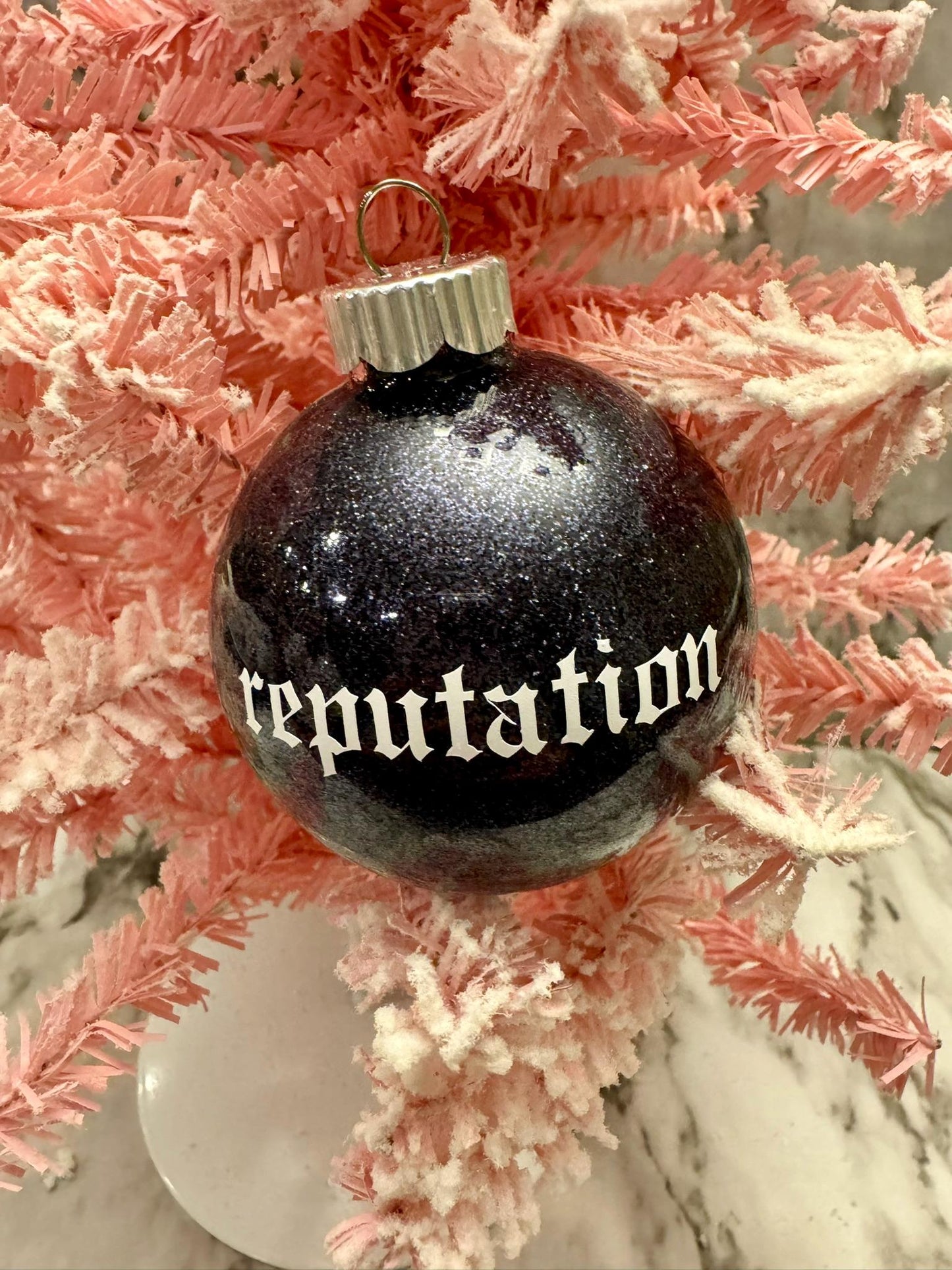 Reputation Eras Ornaments | Swiftmas Ornaments | Glitter Ornaments | Album Ornaments | Eras Ornaments | Swift Ornament | Taylor Ornament