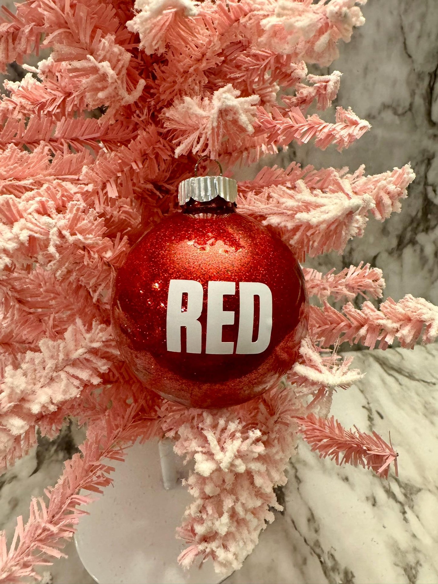 Red Era Ornaments | Swiftmas Ornaments | Glitter Ornaments | Album Ornaments | Eras Ornaments | Taylor Ornaments | Swift Ornament