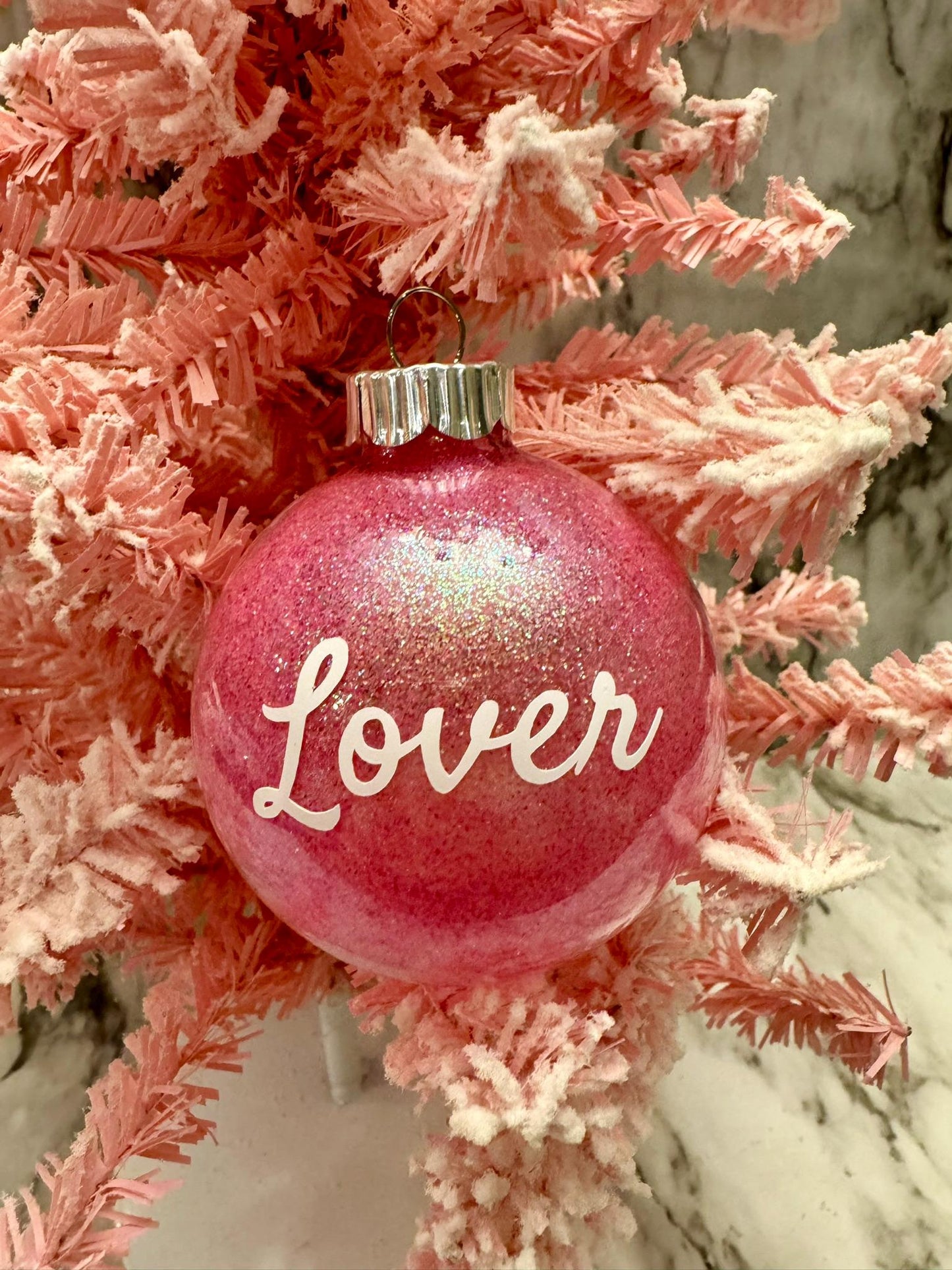 Lover Eras Ornaments | Glitter Ornaments | Album Ornaments | Eras Ornaments | Swift Ornament | Taylor Ornament