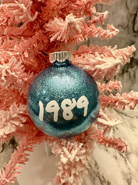 1989 Eras Ornaments | Taylor Inspired Ornaments | Glitter Ornaments | Album Ornaments | Eras Ornaments | Taylor Ornaments | Swift Ornaments