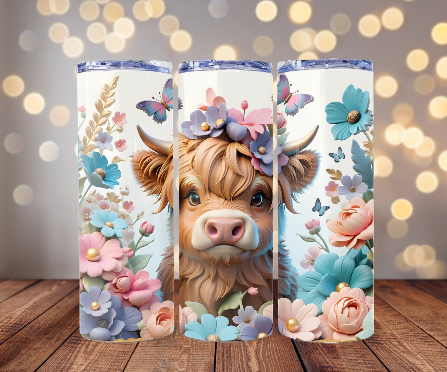 Highland Cow Tumbler