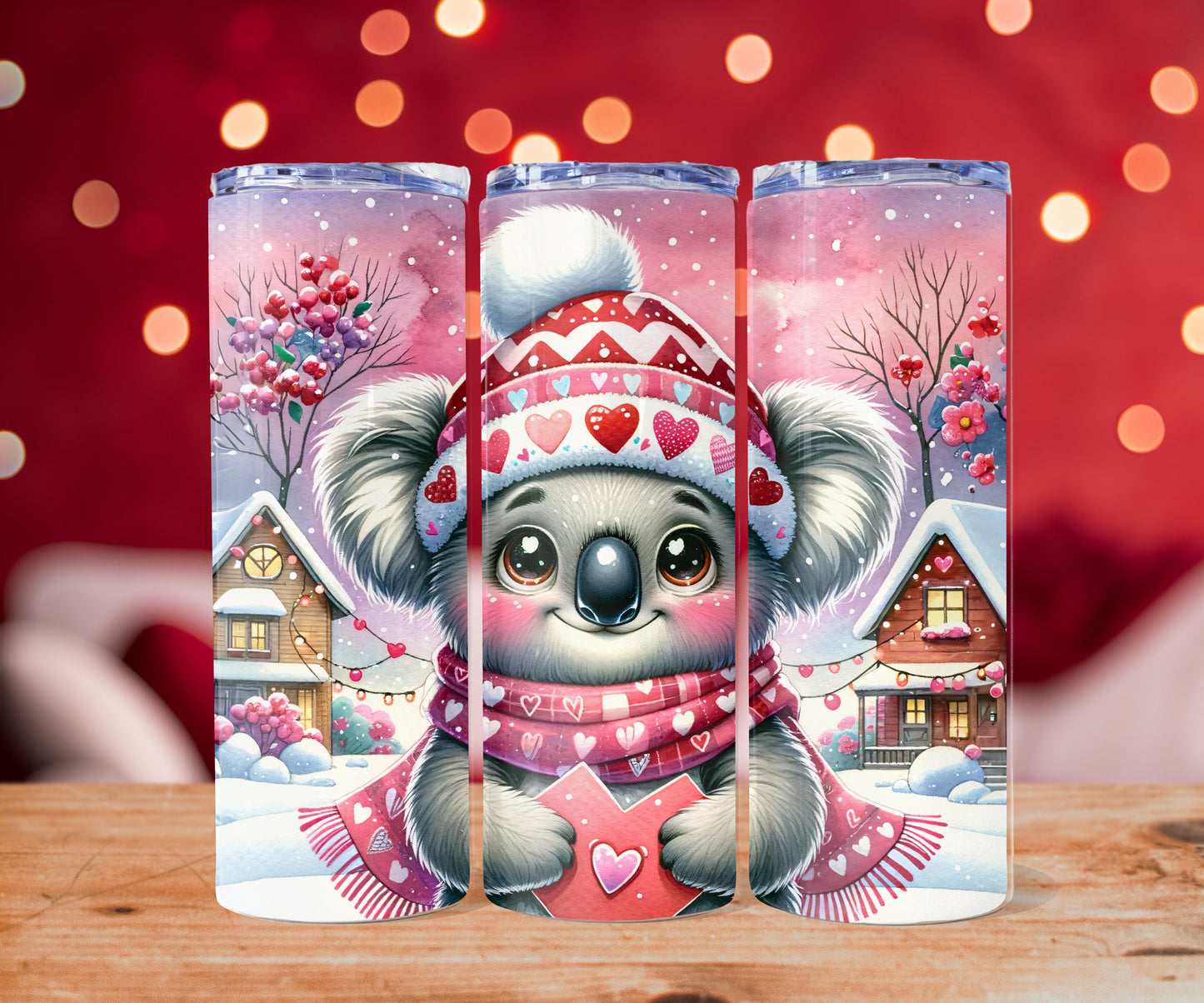 Valentine Koala Tumbler