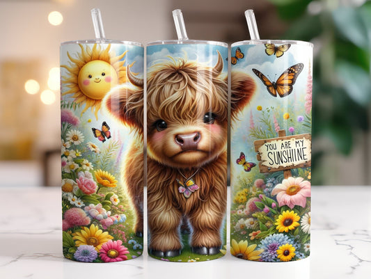 Baby Highland Cow Tumbler