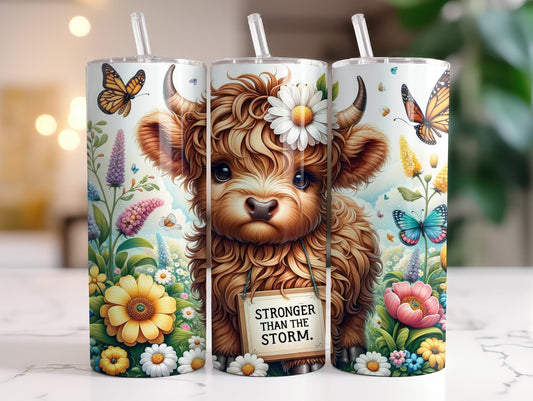 Baby Highland Cow Tumbler